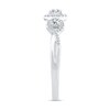 Thumbnail Image 2 of Diamond Promise Ring 1/3 ct tw Round 10K White Gold