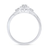 Thumbnail Image 2 of Diamond Promise Ring 1/3 ct tw Round 10K White Gold