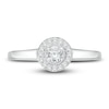 Thumbnail Image 0 of Diamond Promise Ring 1/5 ct tw Round Sterling Silver