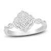 Thumbnail Image 0 of Diamond Promise Ring 1/5 ct tw Round Sterling Silver