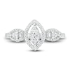 Thumbnail Image 2 of Diamond Promise Ring 1/6 ct tw Round Sterling Silver