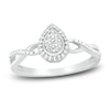Thumbnail Image 0 of Diamond Promise Ring 1/8 ct tw Round Sterling Silver