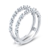 Thumbnail Image 2 of Diamond Anniversary Enhancer Ring 1/2 ct tw Round 14K White Gold