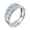 Thumbnail Image 2 of Diamond Anniversary Enhancer Ring 1 ct tw Round 14K White Gold