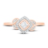 Thumbnail Image 2 of Diamond Promise Ring 1/5 ct tw Round 10K Rose Gold
