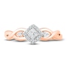Thumbnail Image 2 of Diamond Promise Ring 1/10 ct tw Round 10K Rose Gold