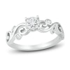 Thumbnail Image 1 of Diamond Promise Ring 1/5 ct tw Round Sterling Silver