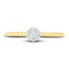Thumbnail Image 2 of Diamond Promise Ring 1/8 ct tw Round 10K Yellow Gold