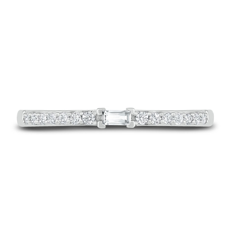 Main Image 2 of Diamond Promise Ring 1/8 ct tw Round Sterling Silver