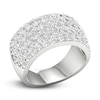 Thumbnail Image 1 of Lab-Created Diamond Ring 3 ct tw Round 14K White Gold