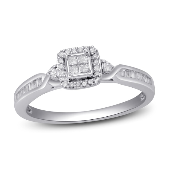 121931505 Jared The Galleria Of Jewelry Diamond Ring 1/4 ct  sku 121931505