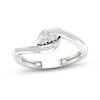Thumbnail Image 1 of Diamond 3-Stone Ring 1/6 ct tw Round 10K White Gold