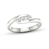 Thumbnail Image 0 of Diamond 3-Stone Ring 1/5 ct tw Round 10K White Gold