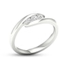 Thumbnail Image 2 of Diamond 3-Stone Ring 1/5 ct tw Round 10K White Gold