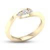 Thumbnail Image 1 of Diamond 3-Stone Ring 1/4 ct tw Round 10K Yellow Gold