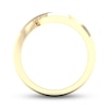 Thumbnail Image 3 of Diamond 3-Stone Ring 1/4 ct tw Round 10K Yellow Gold