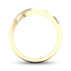 Thumbnail Image 4 of Diamond 3-Stone Ring 1/4 ct tw Round 10K Yellow Gold