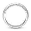 Thumbnail Image 3 of Diamond Wedding Band 1/3 ct tw Round 14K White Gold