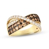 Thumbnail Image 0 of Le Vian Chocolate Diamond Ring 1-7/8 ct tw Round 14K Honey Gold