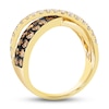 Thumbnail Image 2 of Le Vian Chocolate Diamond Ring 1-7/8 ct tw Round 14K Honey Gold