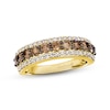 Thumbnail Image 1 of Le Vian Chocolate Diamond Ring 1-1/3 ct tw Round 14K Honey Gold