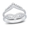 Thumbnail Image 1 of Diamond Enhancer Ring 3/8 ct tw Round 14K White Gold