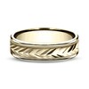 Thumbnail Image 2 of Wheat Wedding Band 10K Yellow Gold 6mm