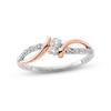 Thumbnail Image 1 of Diamond Ring 1/10 ct tw Round 10K Two-Tone Gold