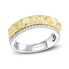 Thumbnail Image 0 of Le Vian Sunny Yellow Diamond Ring 2-7/8 ct tw Platinum