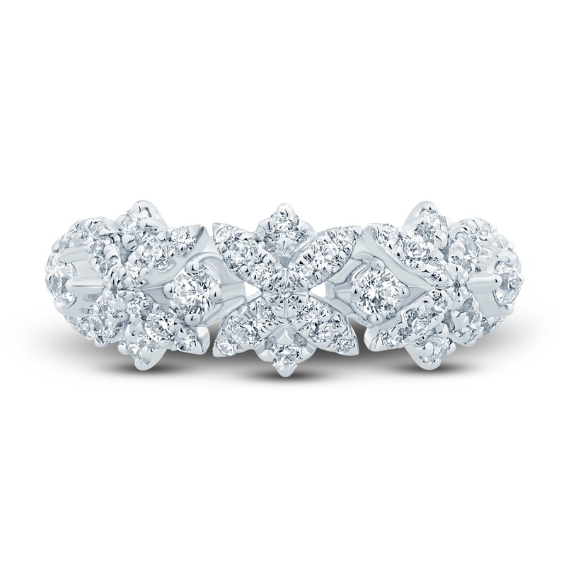 Main Image 3 of Pnina Tornai Diamond Anniversary Ring 5/8 ct tw Round 14K White Gold