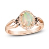 Thumbnail Image 0 of Le Vian Natural Opal Ring 1/6 ct tw Diamonds 14K Strawberry Gold