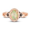 Thumbnail Image 2 of Le Vian Natural Opal Ring 1/6 ct tw Diamonds 14K Strawberry Gold