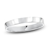 Thumbnail Image 1 of Flat Wedding Band 14K White Gold 3mm