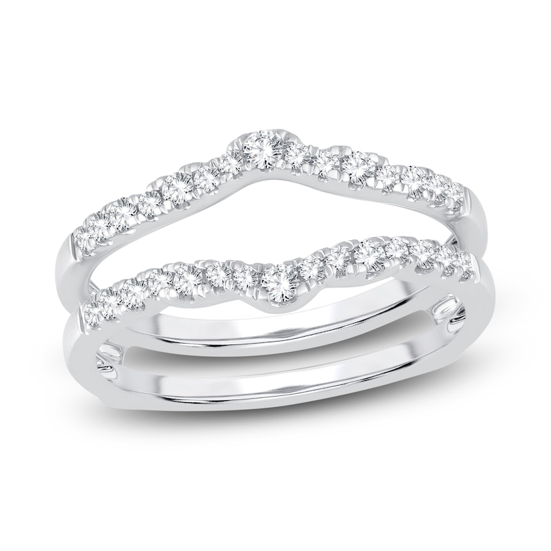 Main Image 1 of Diamond Enhancer Ring 1/3 ct tw Round 14K White Gold