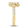 Thumbnail Image 2 of Diamond Bypass Ring 1 ct tw Round 14K Yellow Gold