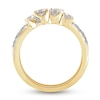 Thumbnail Image 2 of Diamond Bypass Ring 1 ct tw Round 14K Yellow Gold