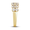 Thumbnail Image 2 of Diamond Double Row Ring 1-1/2 ct tw Round 14K Yellow Gold