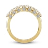 Thumbnail Image 3 of Diamond Double Row Ring 1-1/2 ct tw Round 14K Yellow Gold