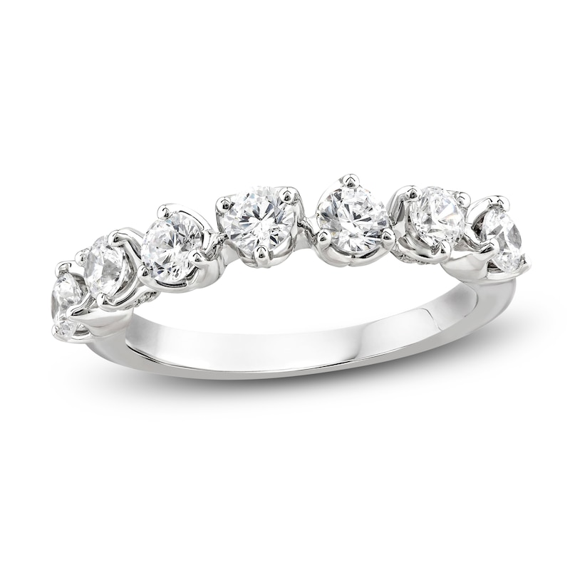 Main Image 1 of Diamond Ring 1 ct tw Round 14K White Gold