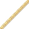 Thumbnail Image 2 of Men's Diamond Bracelet 1 ct tw 14K Yellow Gold 8.5"