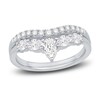 Thumbnail Image 1 of Diamond Contour Band 7/8 ct tw Round/Pear /Oval 14K White Gold