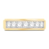 Thumbnail Image 2 of Men's Diamond Wedding Band 1 ct tw Round 14K Yellow Gold
