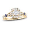 Thumbnail Image 0 of Vera Wang WISH Diamond Engagement Ring 3/4 ct tw Round 14K Yellow Gold