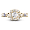 Thumbnail Image 2 of Vera Wang WISH Diamond Engagement Ring 3/4 ct tw Round 14K Yellow Gold
