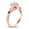 Thumbnail Image 1 of Vera Wang WISH Diamond Engagement Ring 3/4 ct tw Round 14K Rose Gold