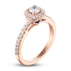 Thumbnail Image 1 of Vera Wang WISH Diamond Engagement Ring 3/4 ct tw Round 14K Rose Gold