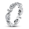 Thumbnail Image 2 of Kirk Kara Diamond Milgrain Wedding Band 1/5 ct tw Round 14K White Gold