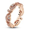 Thumbnail Image 2 of Kirk Kara Diamond Milgrain Wedding Band 1/5 ct tw Round 14K Rose Gold