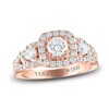 Thumbnail Image 0 of Vera Wang WISH Diamond Engagement Ring 1-3/8 ct tw Pear/Round 14K Rose Gold