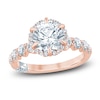 Thumbnail Image 1 of Pnina Tornai Lab-Grown Diamond Engagement Ring 2-7/8 ct tw Round 14K Rose Gold